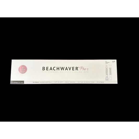 New Beachwaver Pro 1” Rotating Curling Iron $225 retail - Picture 2 of 7